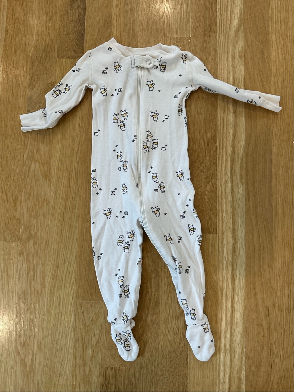Hanna Andersson Disney Winnie the Pooh Footed Pajamas, 12-18 months